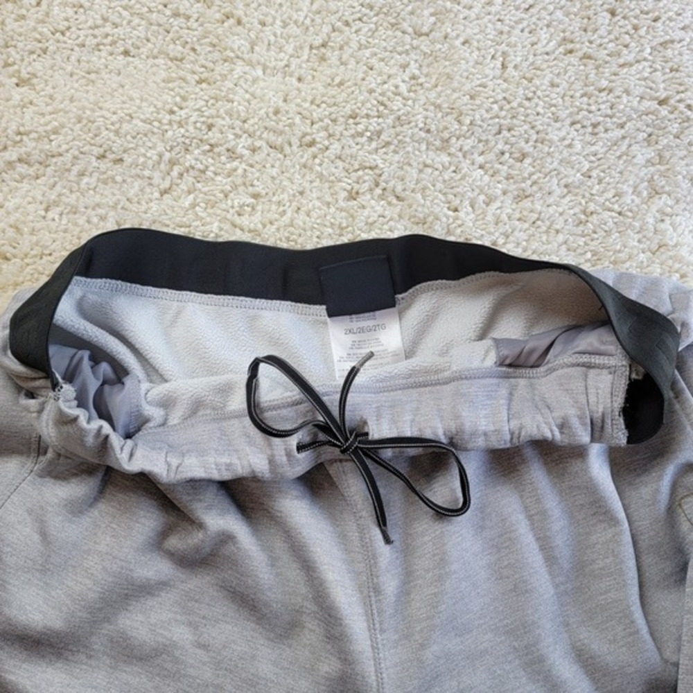And1 Pants Men's Joggers Gray Elastic Waist Basketball Pants w/Pockets Size‎ 2XL - Picture 2 of 16